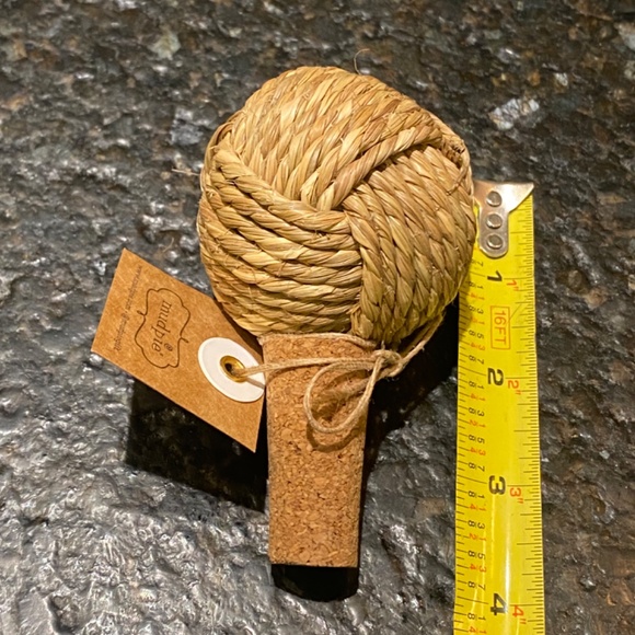 Mud Pie Nautical Rope Bottle Stopper - Picture 4 of 4